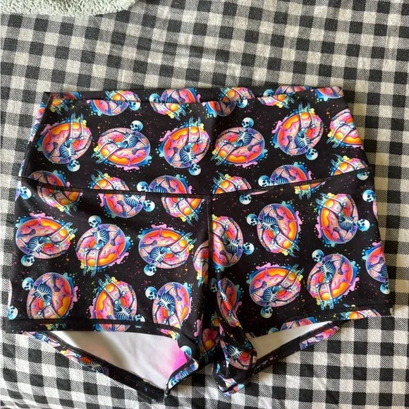 Skeleton Donut Floating Shorts - Picture 3 of 3